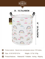 HUNRUNG laundry hamper collapsed for space saving in small rooms