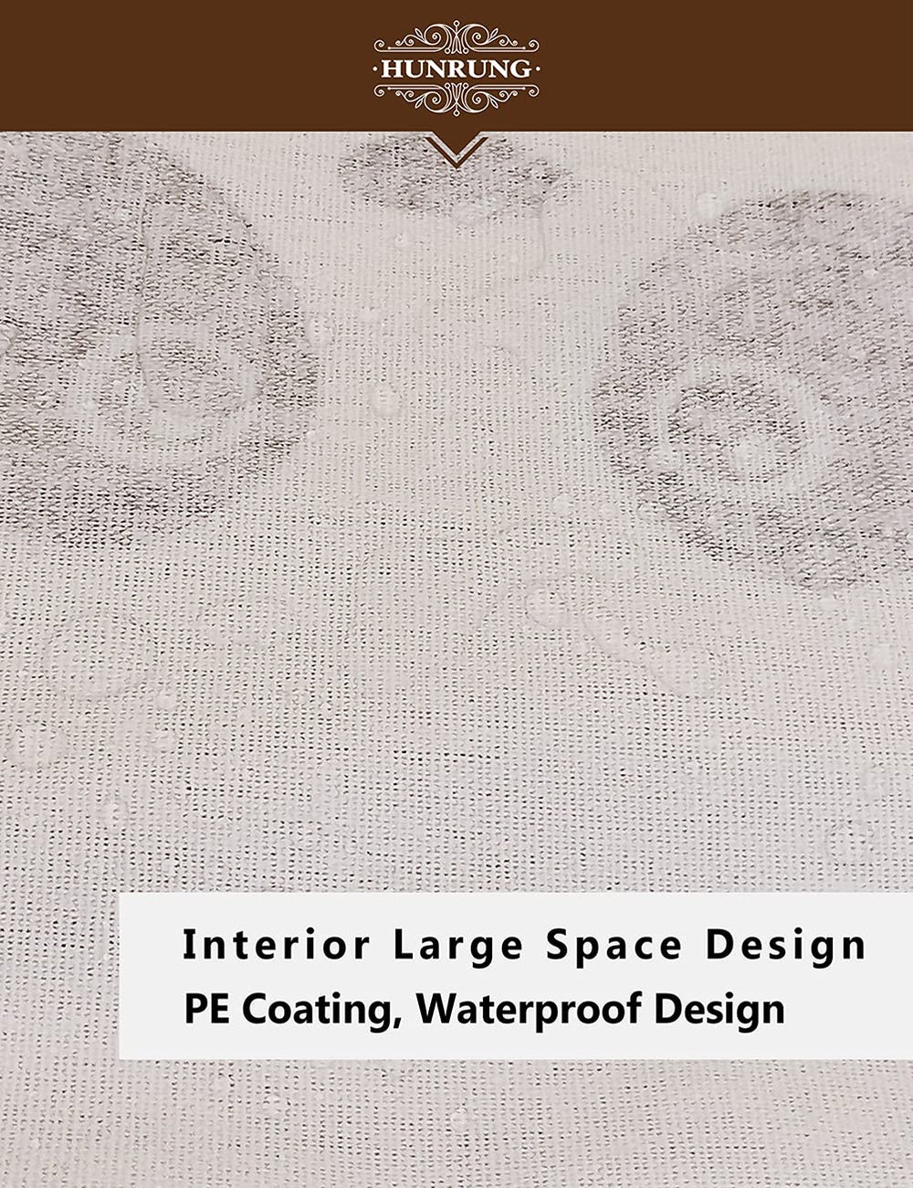 HUNRUNG bathroom towel basket keeps towels organized and within reach
