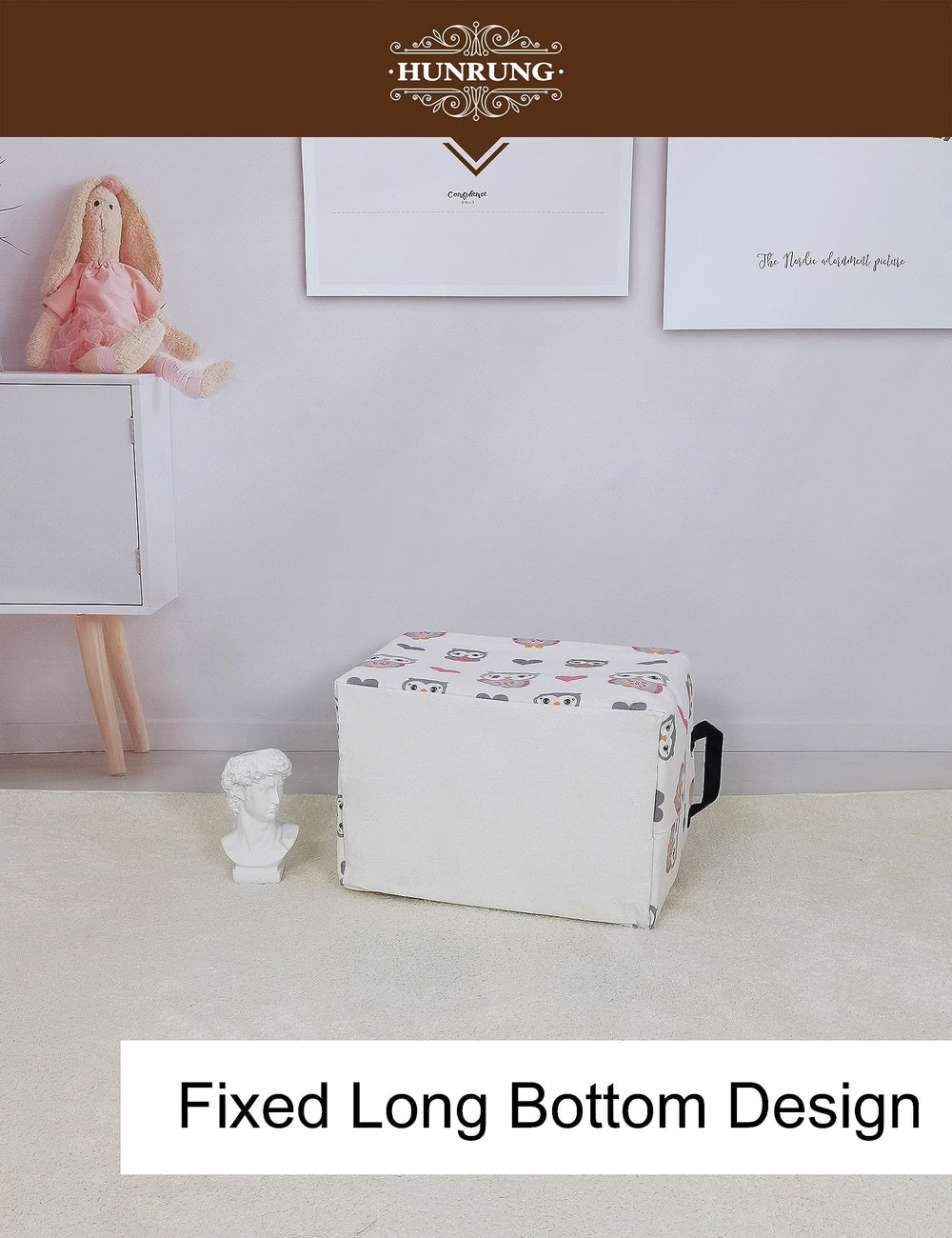 HUNRUNG waterproof coating keeps stored items protected from spills.