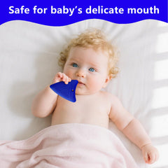 Huoflame dishwasher-safe teether is durable for daily chewing and easy cleaning.