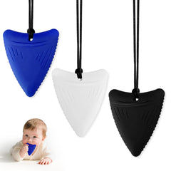 Huoflame triangle teether with big grip for easy hold and soothing gums.