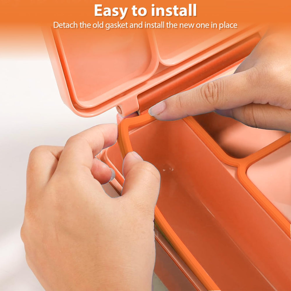Hurifeng 4pack-lid-seal-orange ready for quick swaps