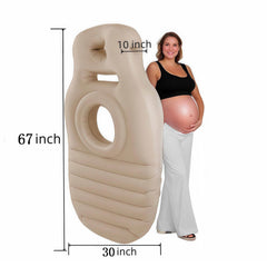 Hushblade inflatable-pillow-automatic-pump enables quick setup for comfortable rest.