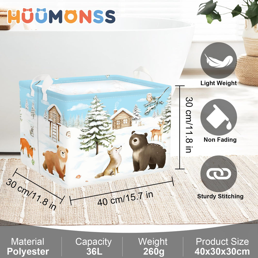 HUUMONSS Christmas storage basket—great gift for kids and families.