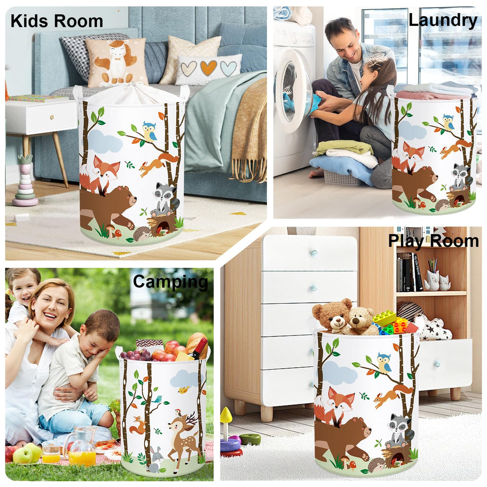 HUUMONSS collapsible carry-handle storage bin simplifies packing for trips and dorms.