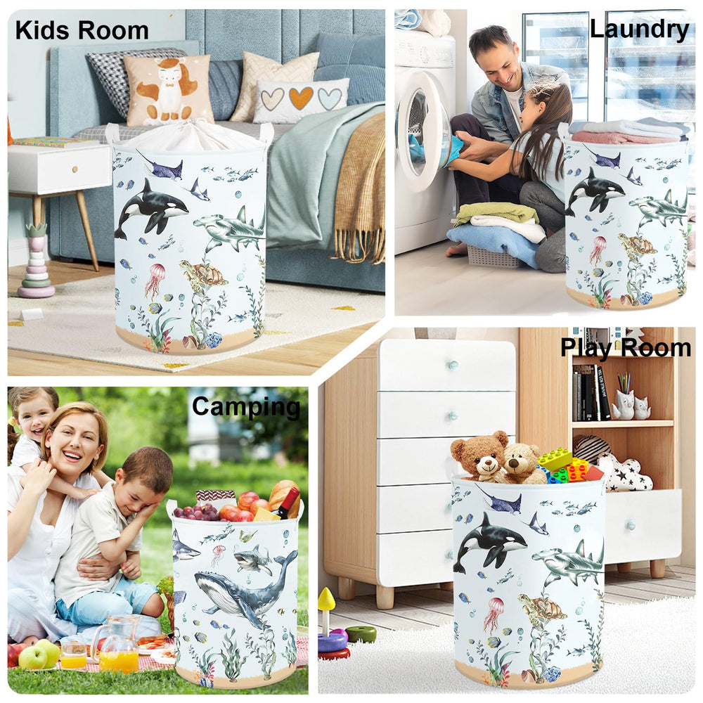 HUUMONSS colorful kid-room basket adds vibrant storage and playful decor to any space.