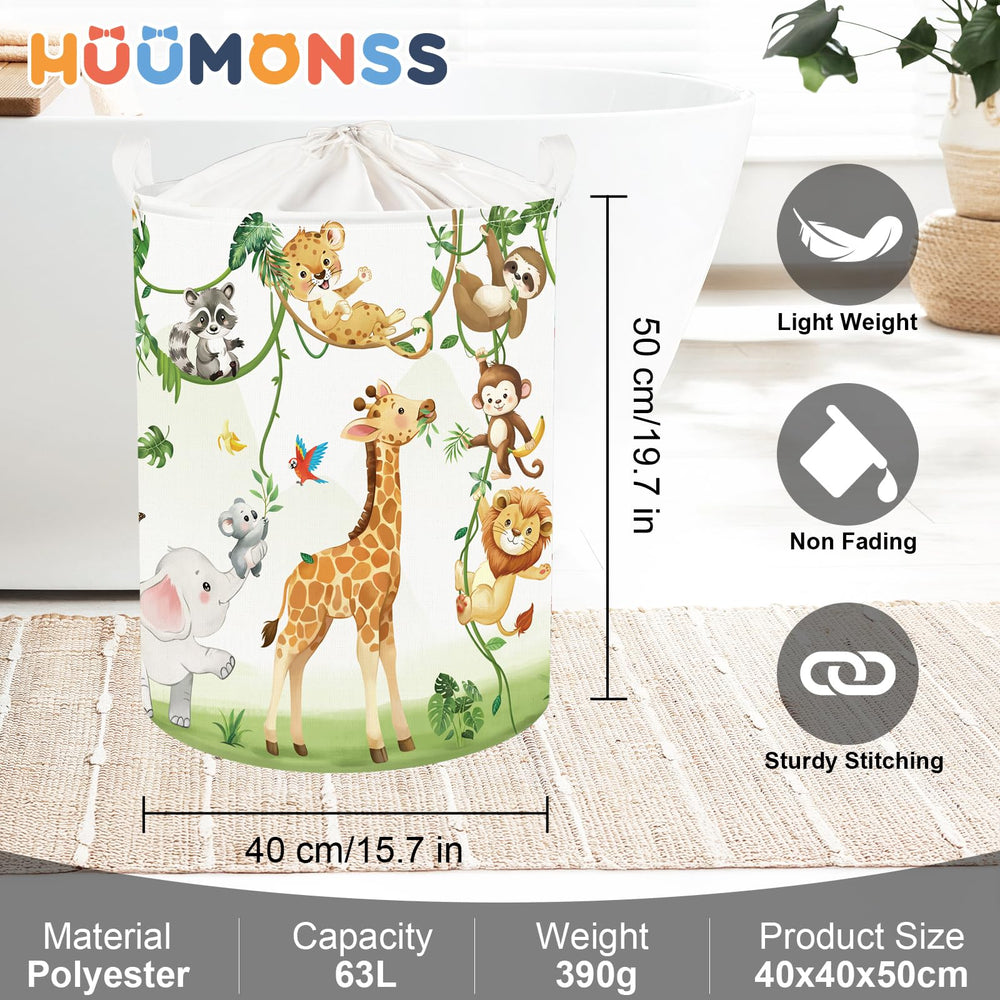 HUUMONSS dorm clothes organizer keeps laundry tidy in dorms or apartments.