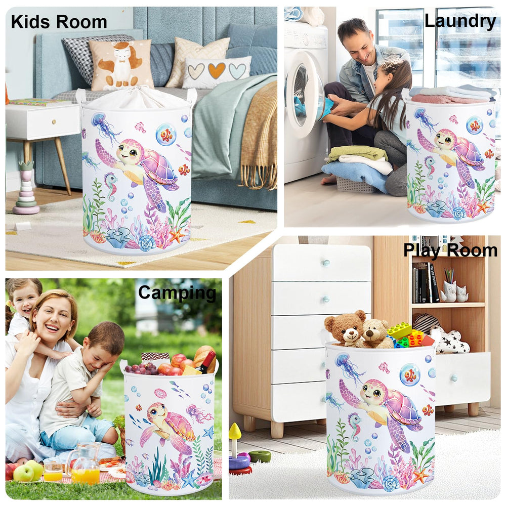 HUUMONSS Easy-care fabric resists wrinkles and cleans up after busy laundry sessions.
