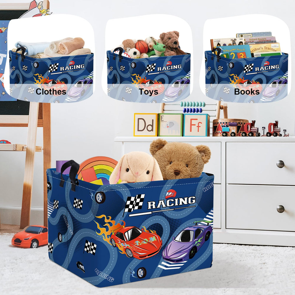 HUUMONSS foldable laundry bin provides compact storage when not in use.