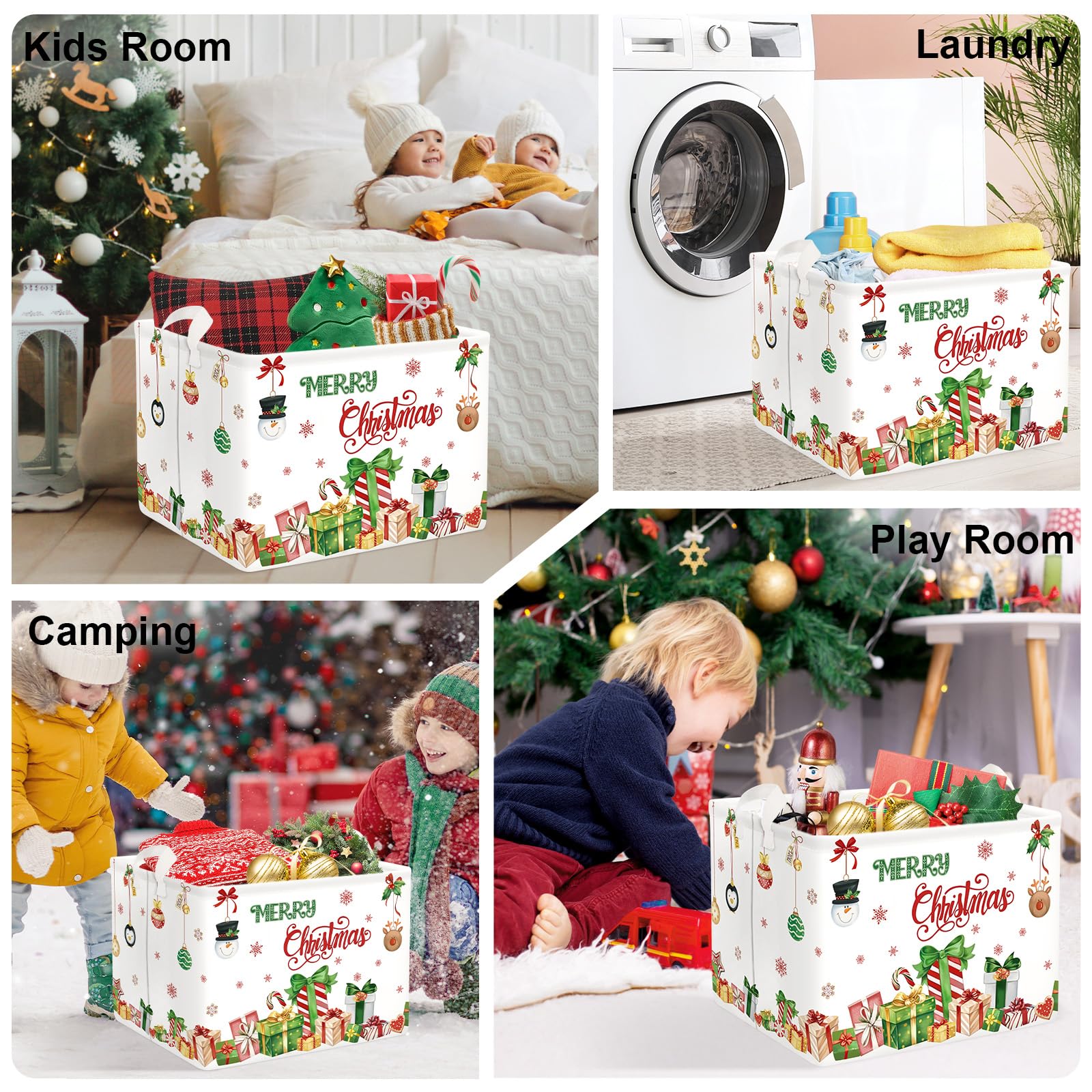 HUUMONSS Gift Box Nursery Decor setup enhances holiday storage and decor