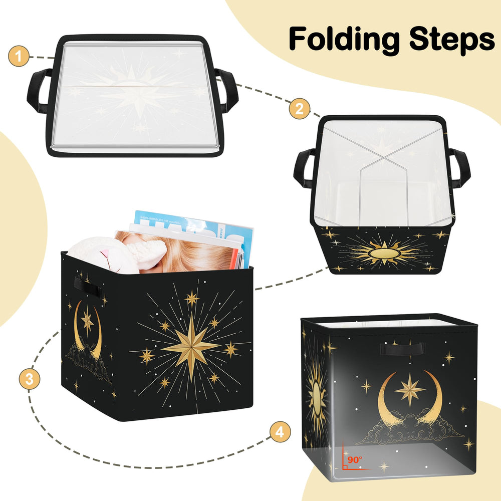 HUUMONSS Holiday Decor Gift Storage Cube, perfect for seasonal decor and gifts.