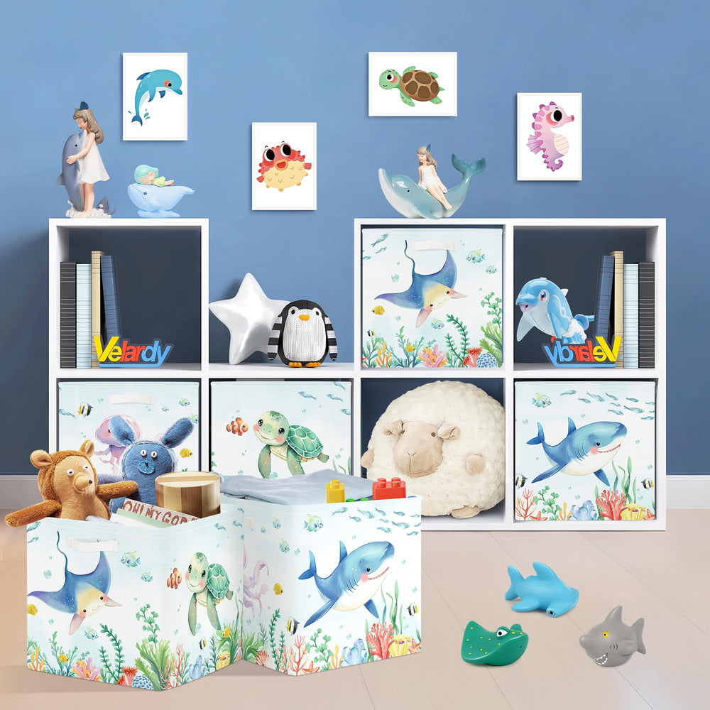 HUUMONSS marine animals cube storage jellyfish adds colorful decor