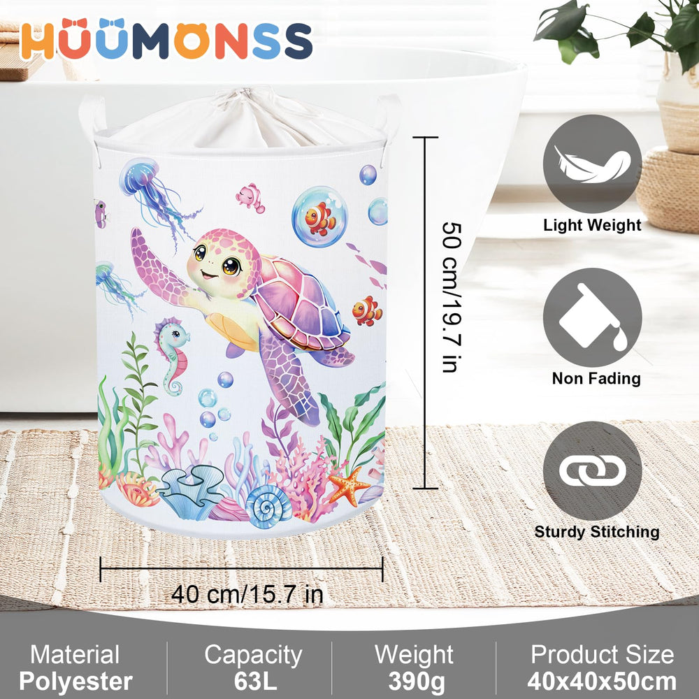HUUMONSS Reinforced-handles ensure easy carrying and durability during busy family days.