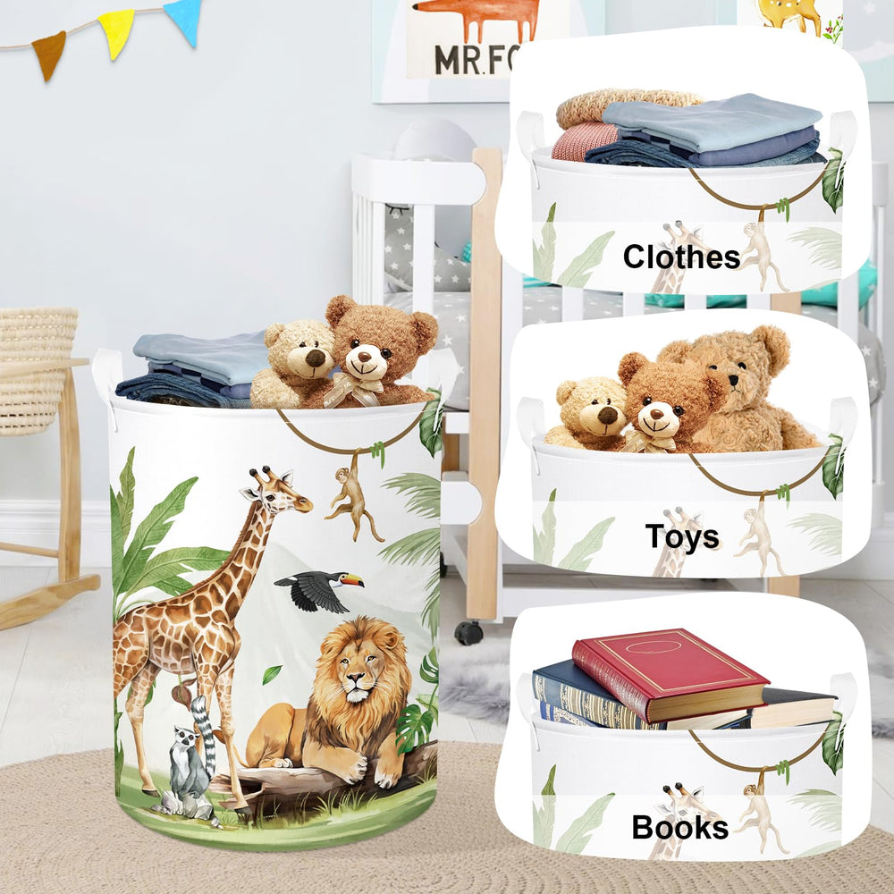 HUUMONSS safari animals monkeys pattern ideal for dorms and bedrooms