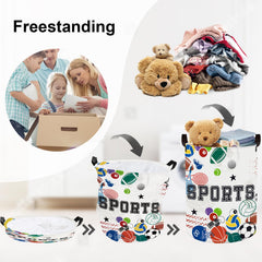 HUUMONSS 63L capacity helps tidy toys, clothes, and gymwear with ease.