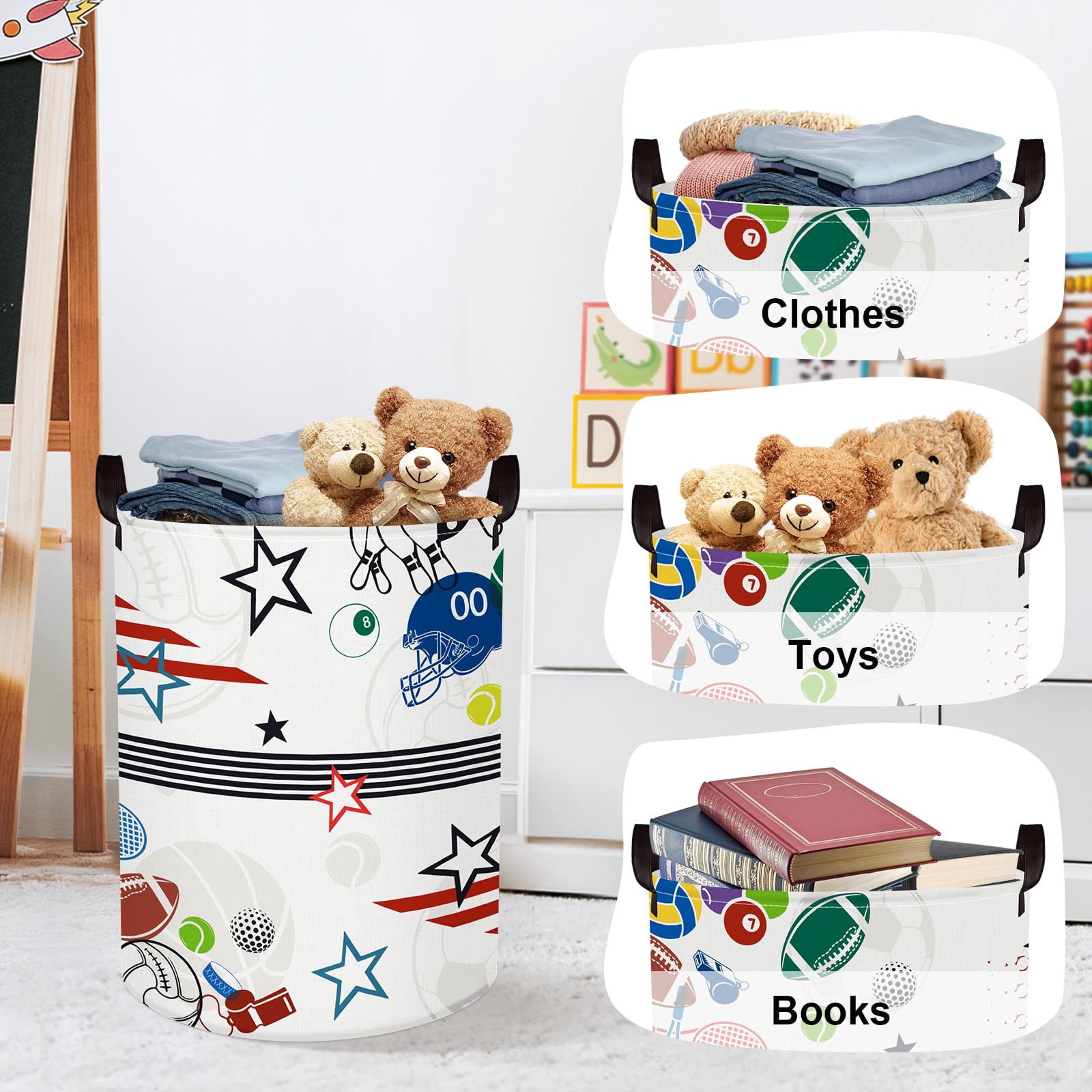 HUUMONSS collapsible design folds flat for compact dorm and travel storage.