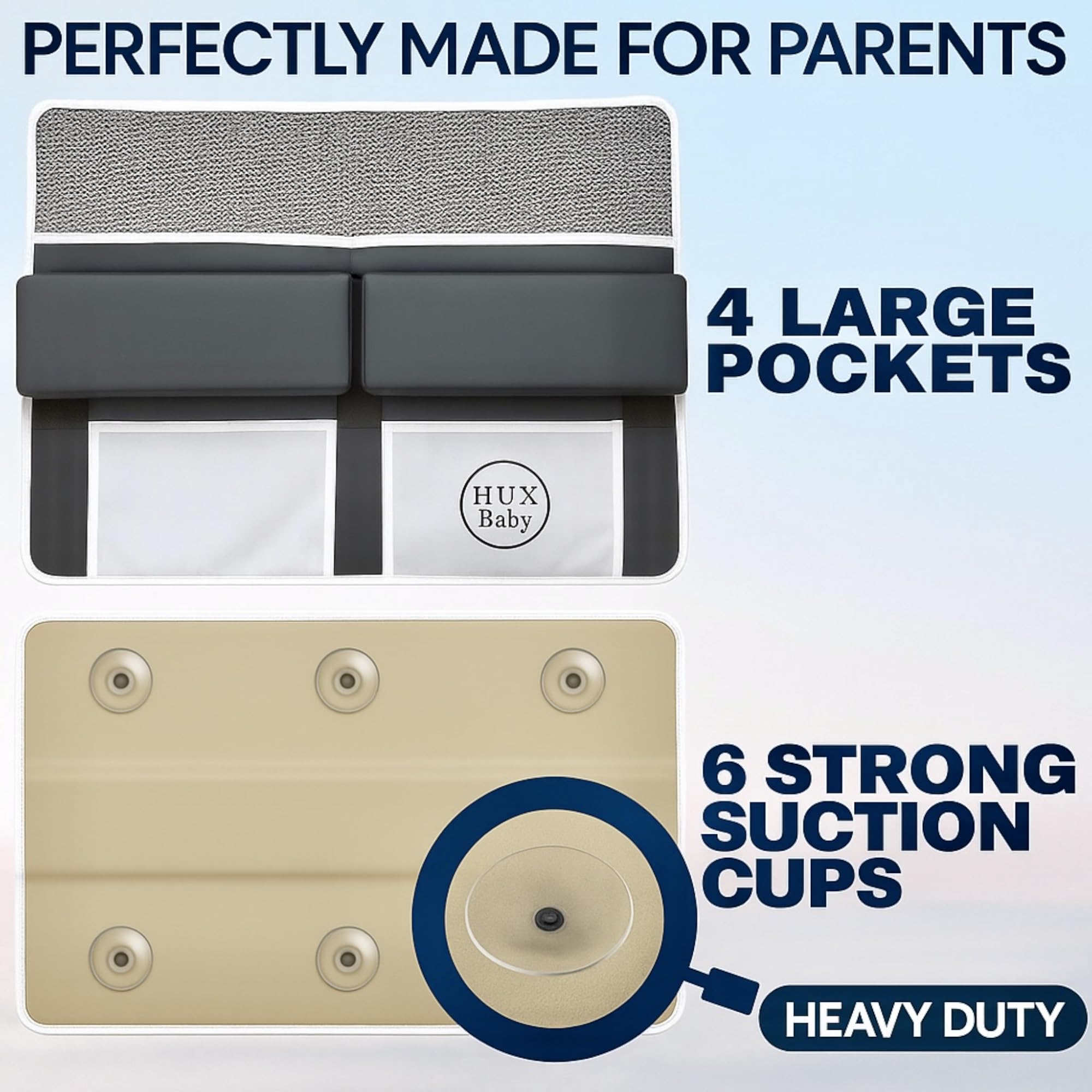HUX Baby quick-dry design dries quickly after baths