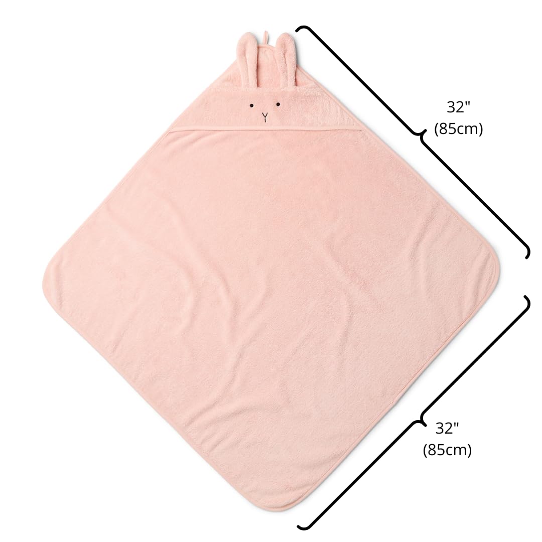 Huxie bath-time aftercare: easy-care towel that dries quickly.