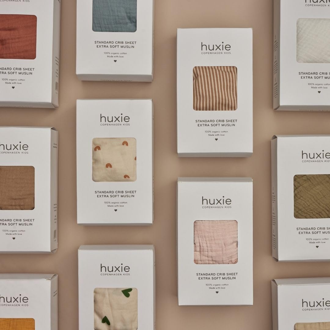 Huxie crib sheets gift-ready packaging suits baby showers
