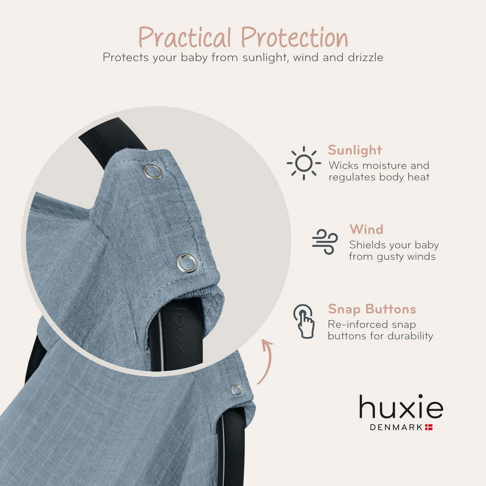 Huxie Tradewinds gender-neutral design makes a versatile baby gift.