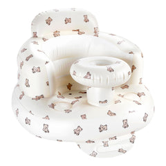 Hvygss inflatable baby seat tray shows feeding ready setup for on the go care