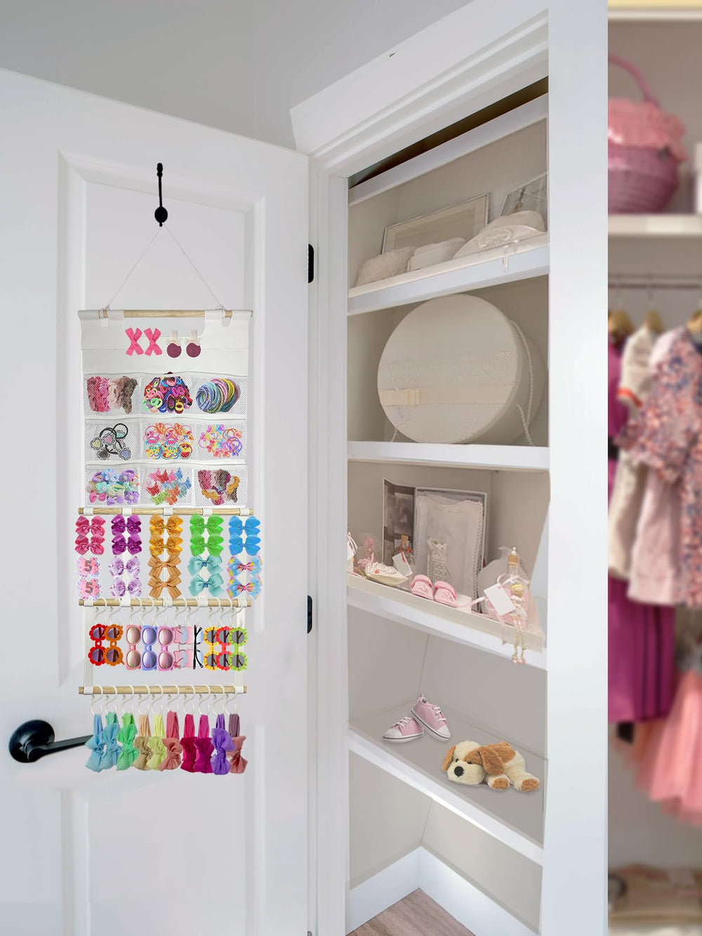 HY.MIS high-quality materials resist detachment for long-lasting hair accessory display.