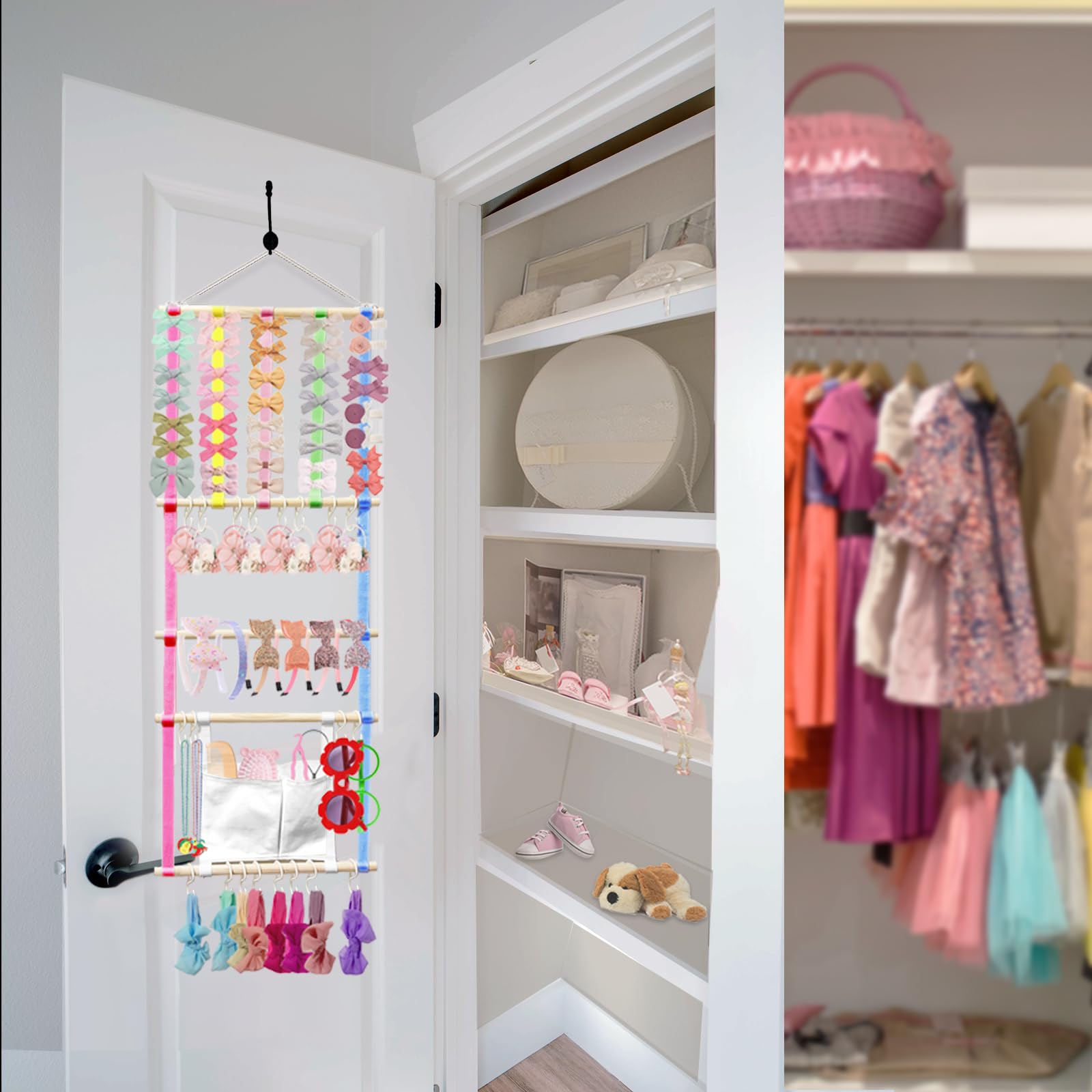 HY.MIS Space-saving wall display frees drawers and desk space