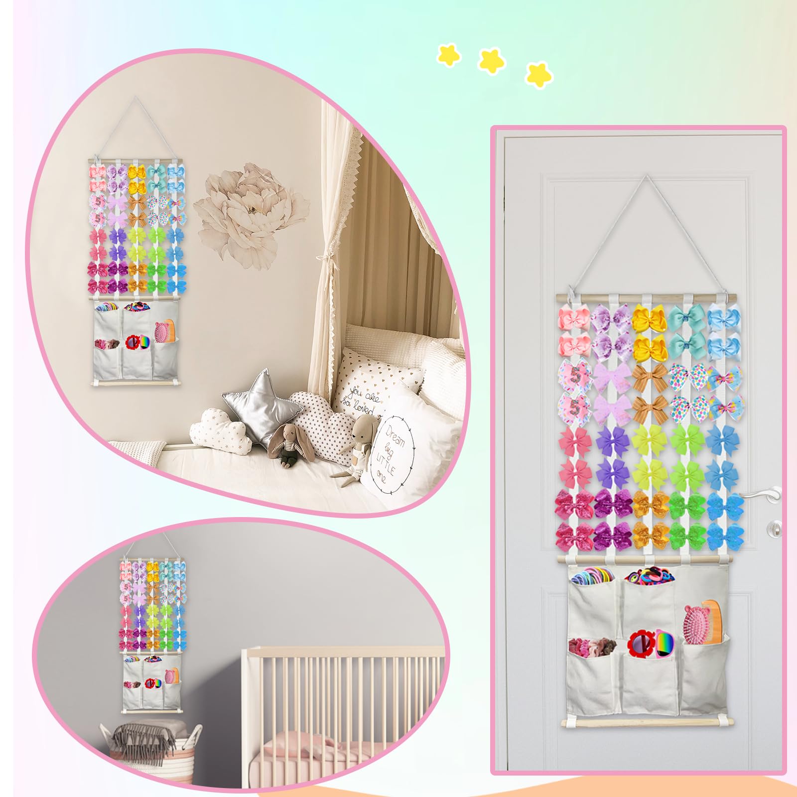 HY.MIS wooden sticks provide sturdy support for durable display