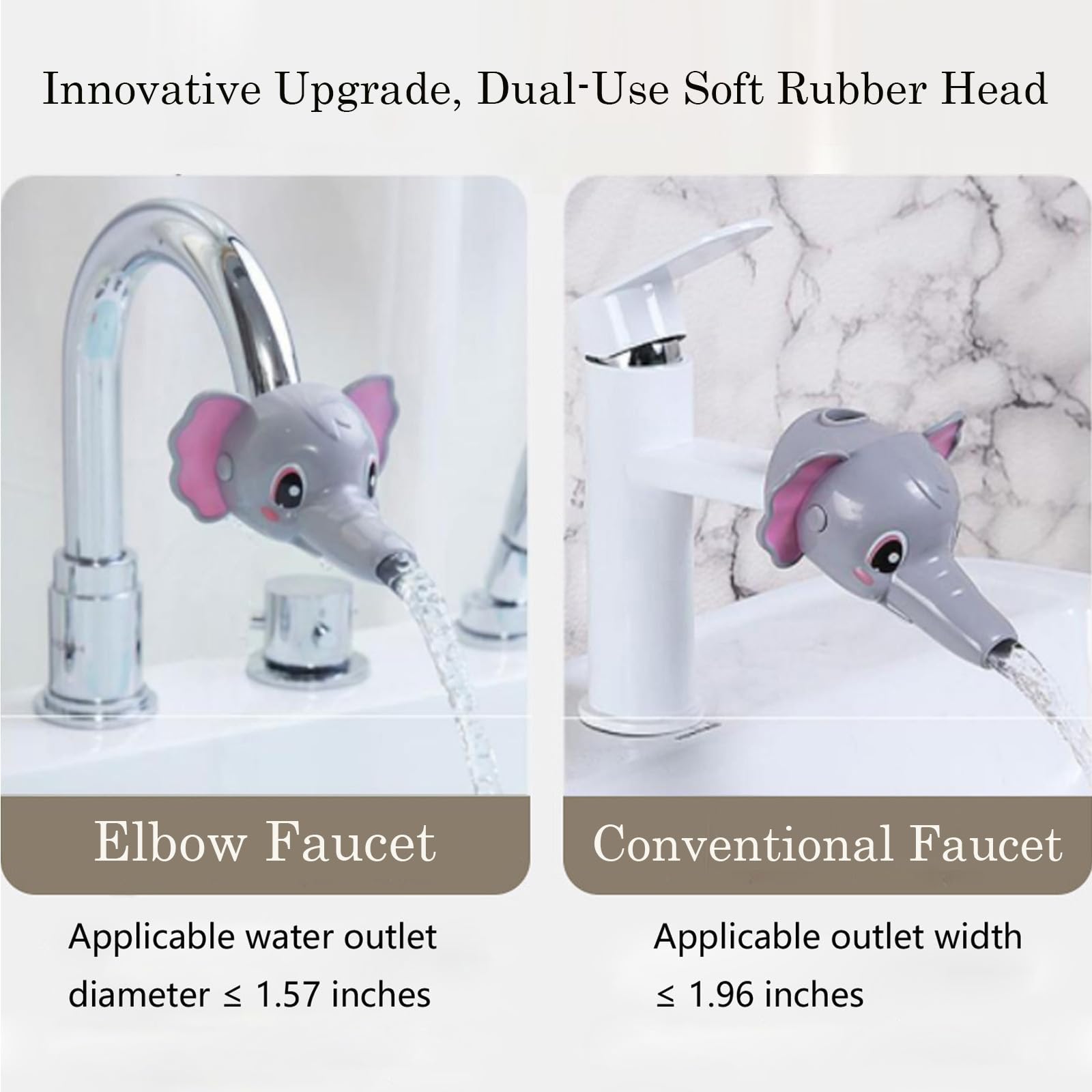 HyabDiop ABS and silicone materials ensure a smooth, non-scratchy surface.