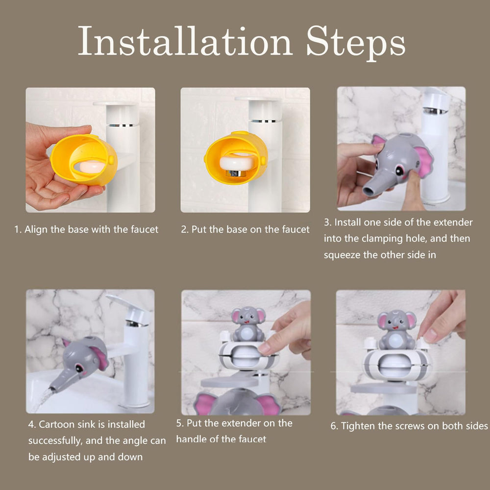 HyabDiop splash-control design reduces water mess around the sink.