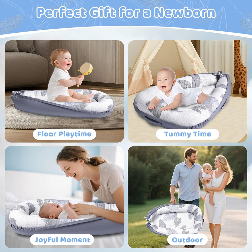 HychYAYA baby lounger safety-certified for added peace of mind.