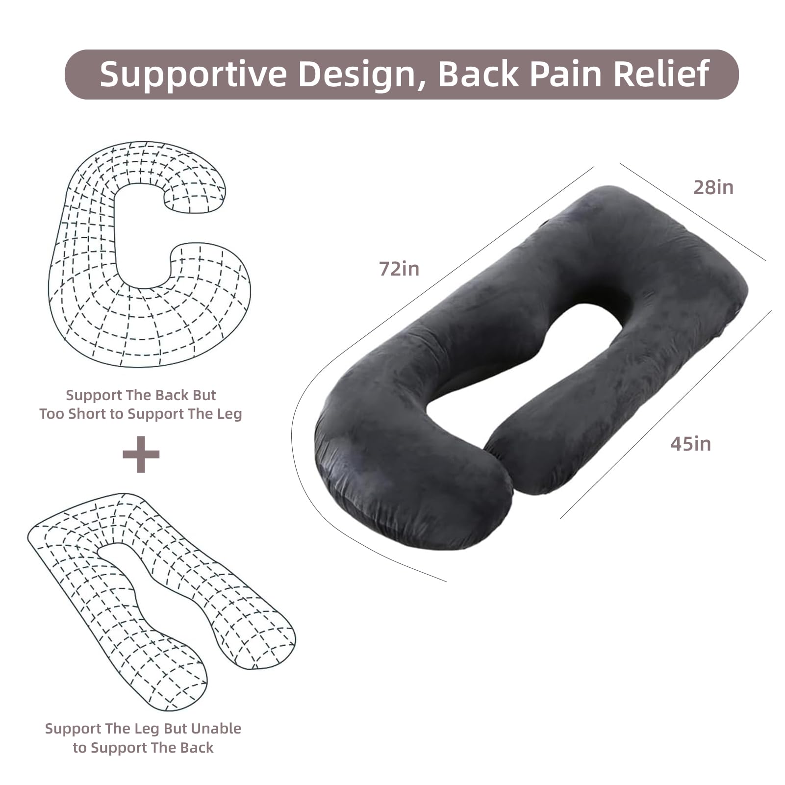 HychYAYA multipurpose use for reading, nursing, or relaxing during pregnancy.