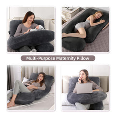 HychYAYA side-sleeping setup with pillow demonstrates back and hip relief potential.