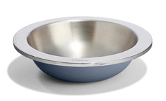 Hydro Flask Kids Bowl inside close-up highlights durable stainless steel for pure taste