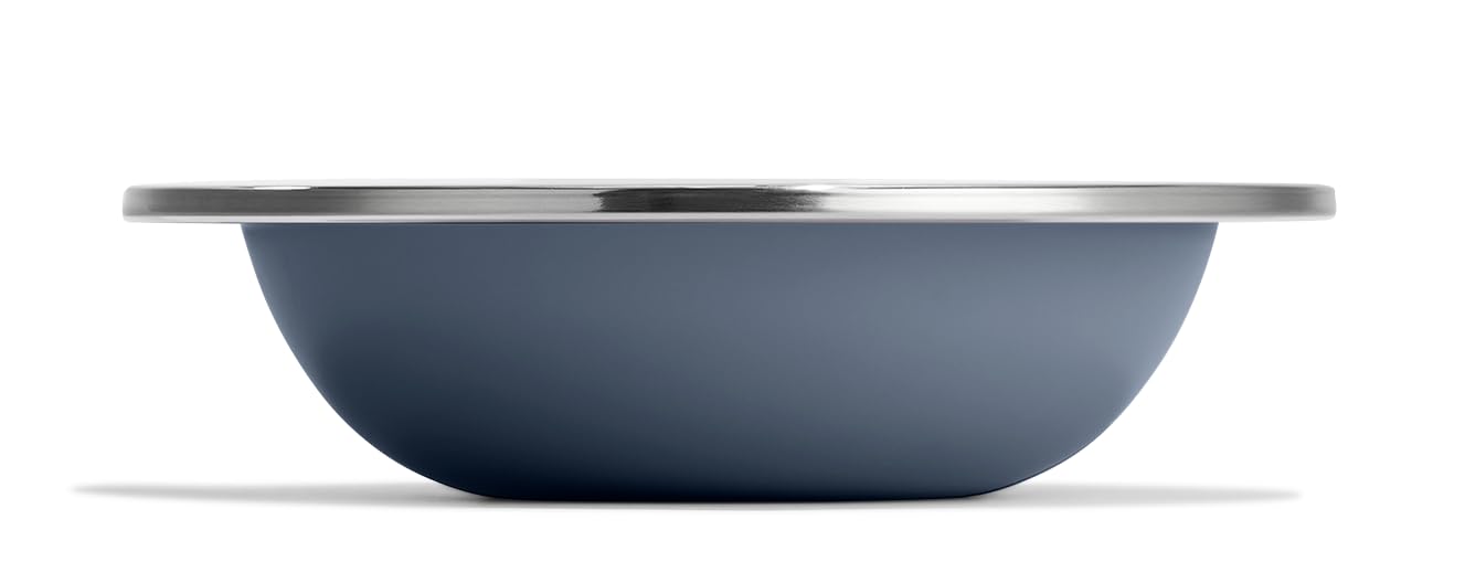 Hydro Flask Kids Bowl in Koala Gray shows a compact, stackable design for quick meals