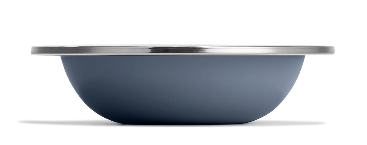 Hydro Flask Kids Bowl in Koala Gray shows a compact, stackable design for quick meals