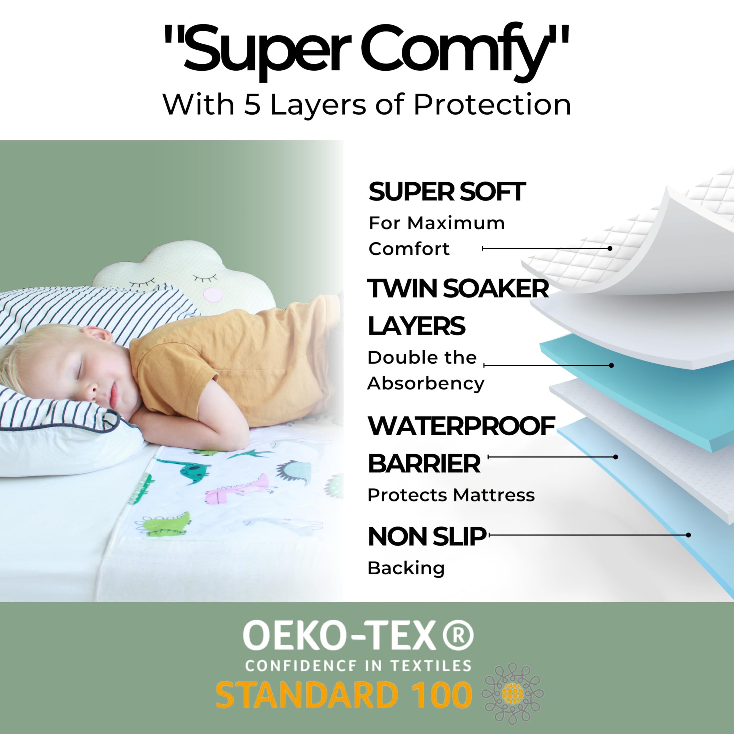 Hygge Sheets tucks detail demonstrates secure non-slip fit around a mattress