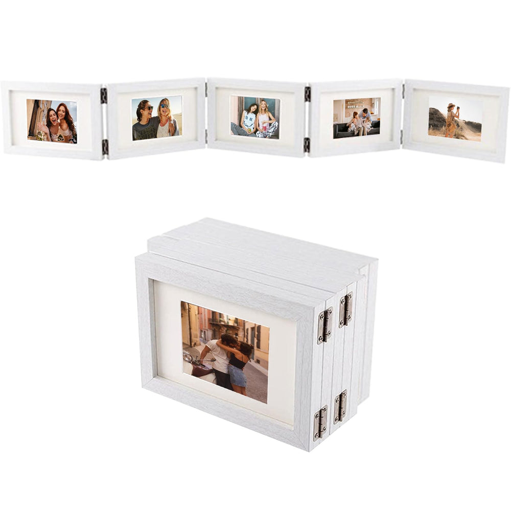 Hyuetrsa 5 folding ultrasound frame front view—five-photo timeline keepsake