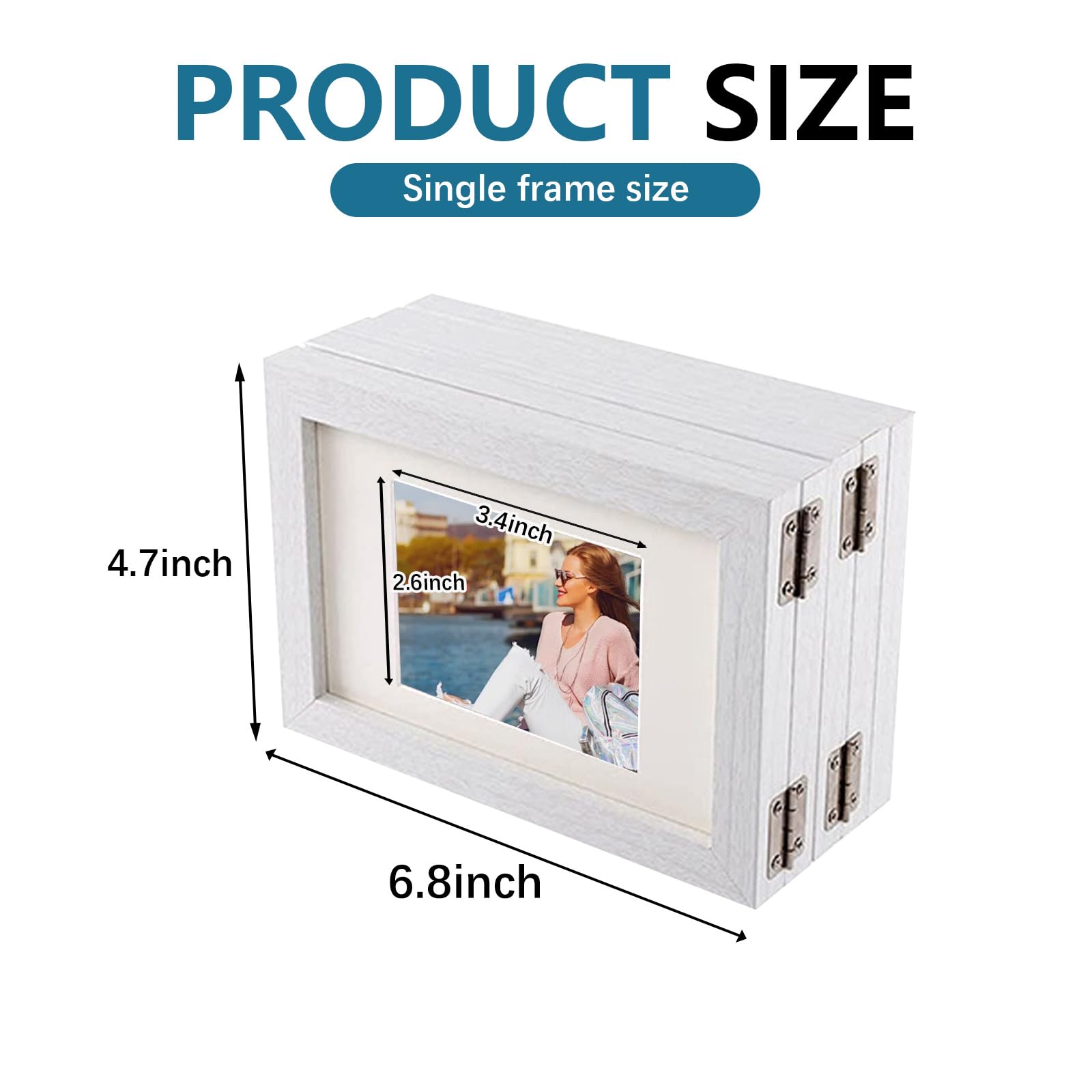 Hyuetrsa sonogram frame 6-8x4-7 inch display fits standard photos