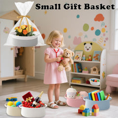 HZFTJOY multi-purpose storage basket keeps surfaces tidy and organized