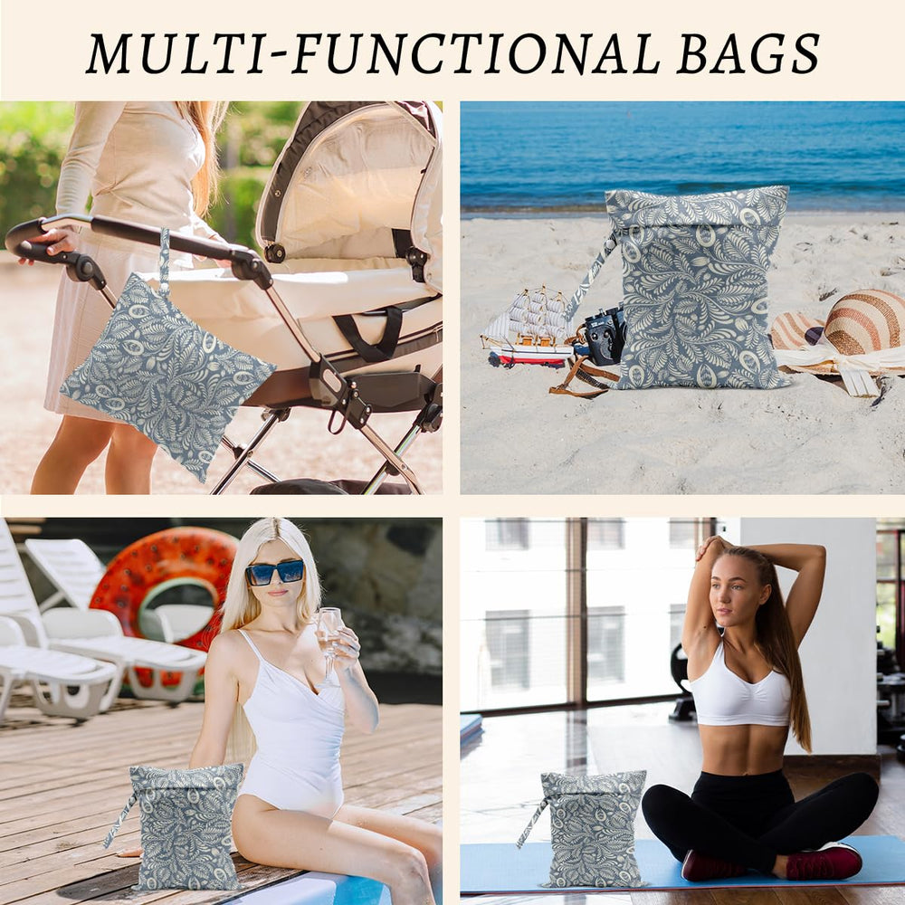 HZMLYDJ gym-diaper-bag-essentials shows versatile use beyond wet items during workouts.