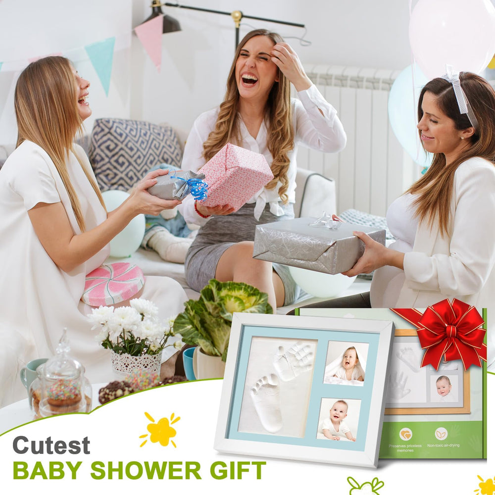 Hzorille newborn souvenir frame display pairs prints with photos for nursery decor.