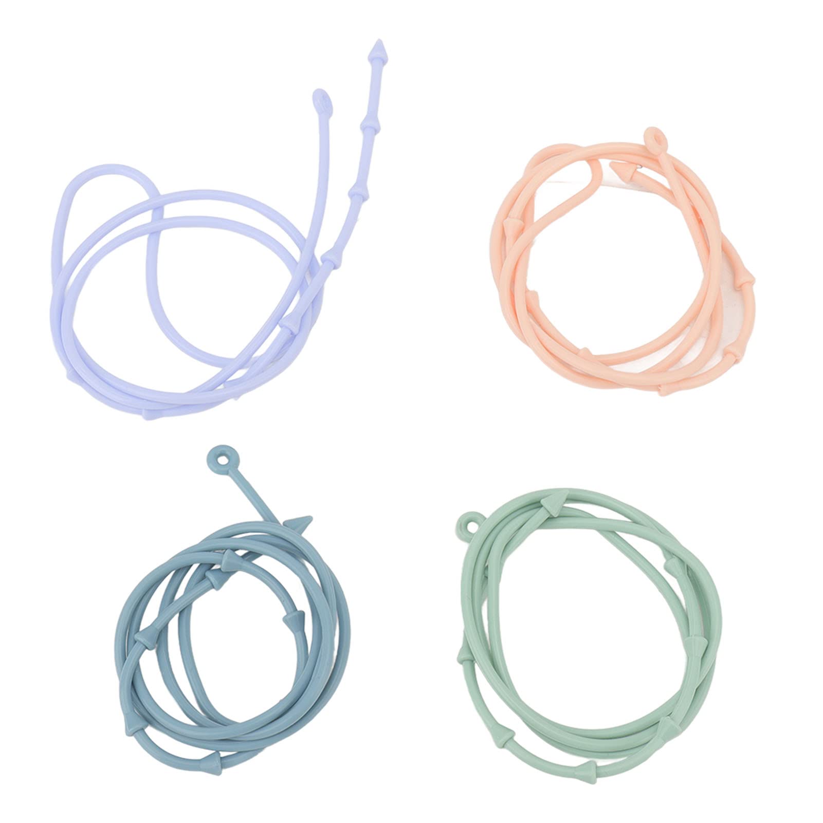 Hztyyier colorful infant teether collection for engaging teething moments