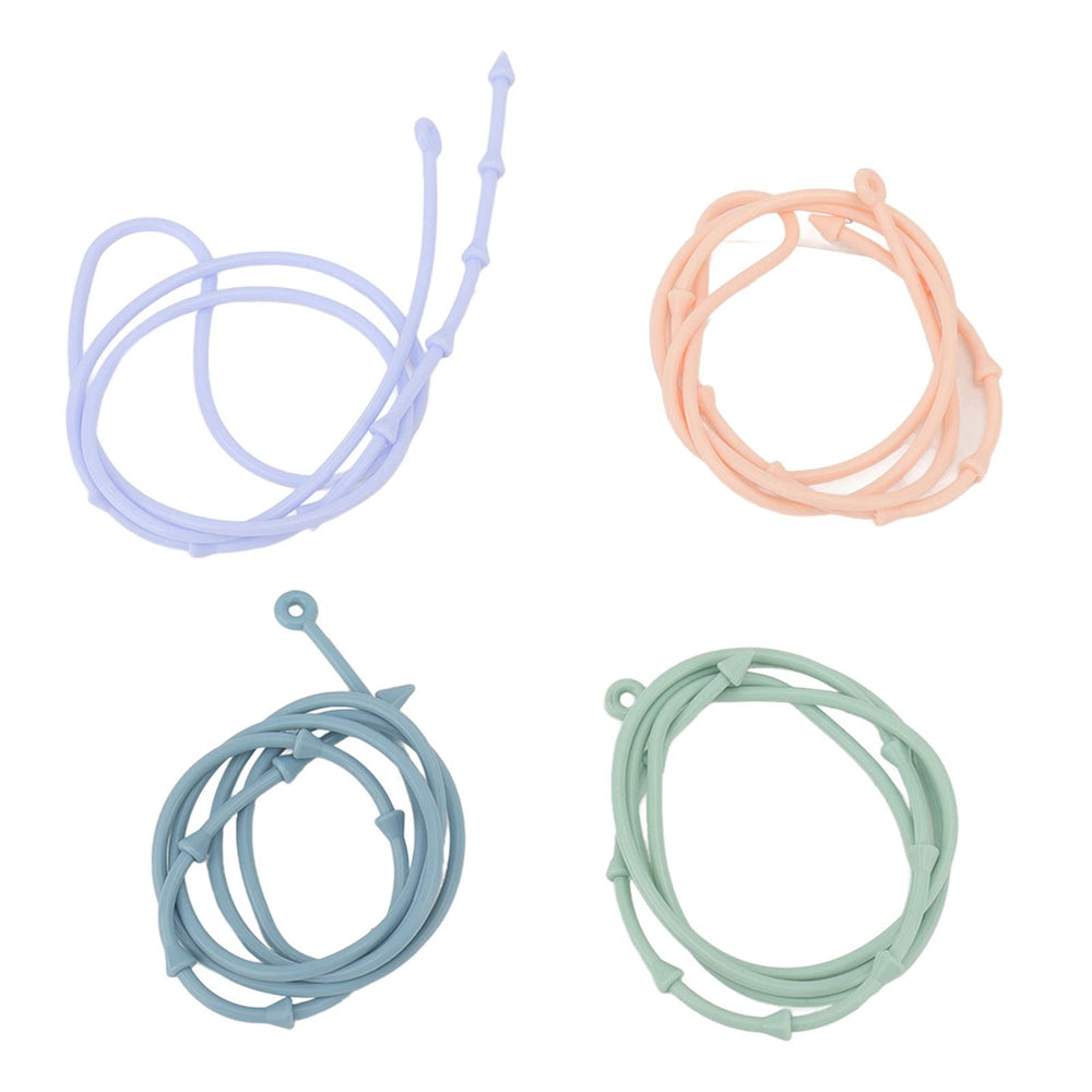 Hztyyier colorful infant teether collection for engaging teething moments