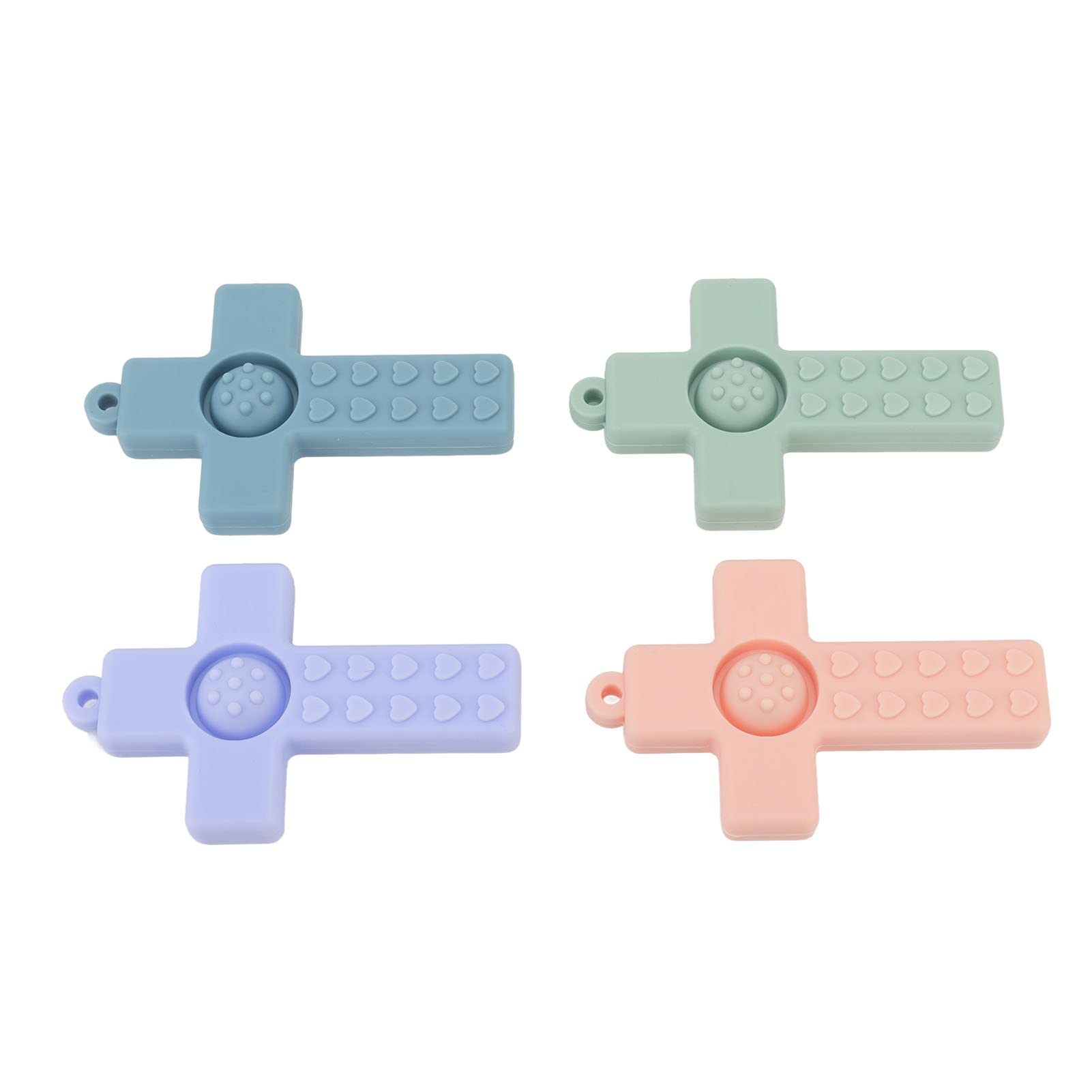 Hztyyier safe-material silicone teether emphasizing safe chewing