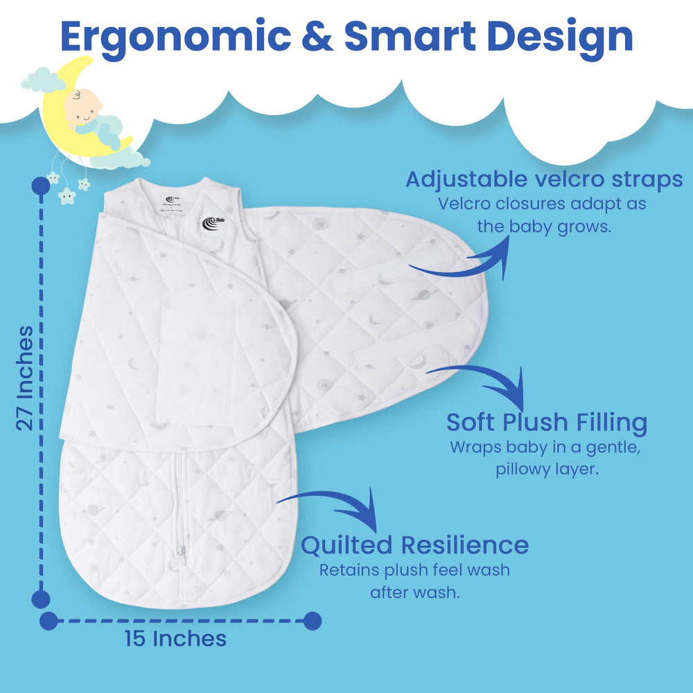 i-Heir machine washable swaddle stays fresh after washes