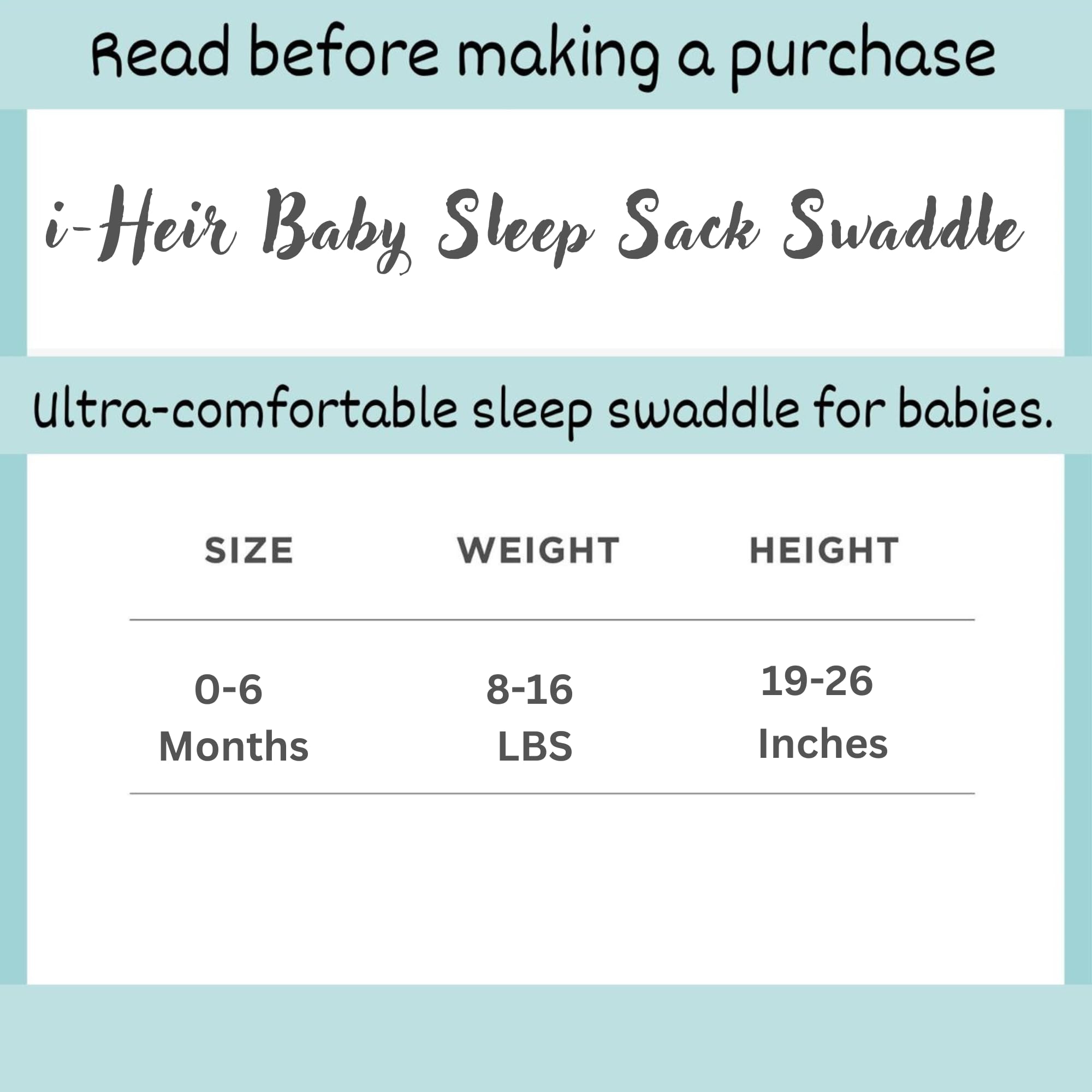 i-Heir two-way zipper enables easy night diaper changes