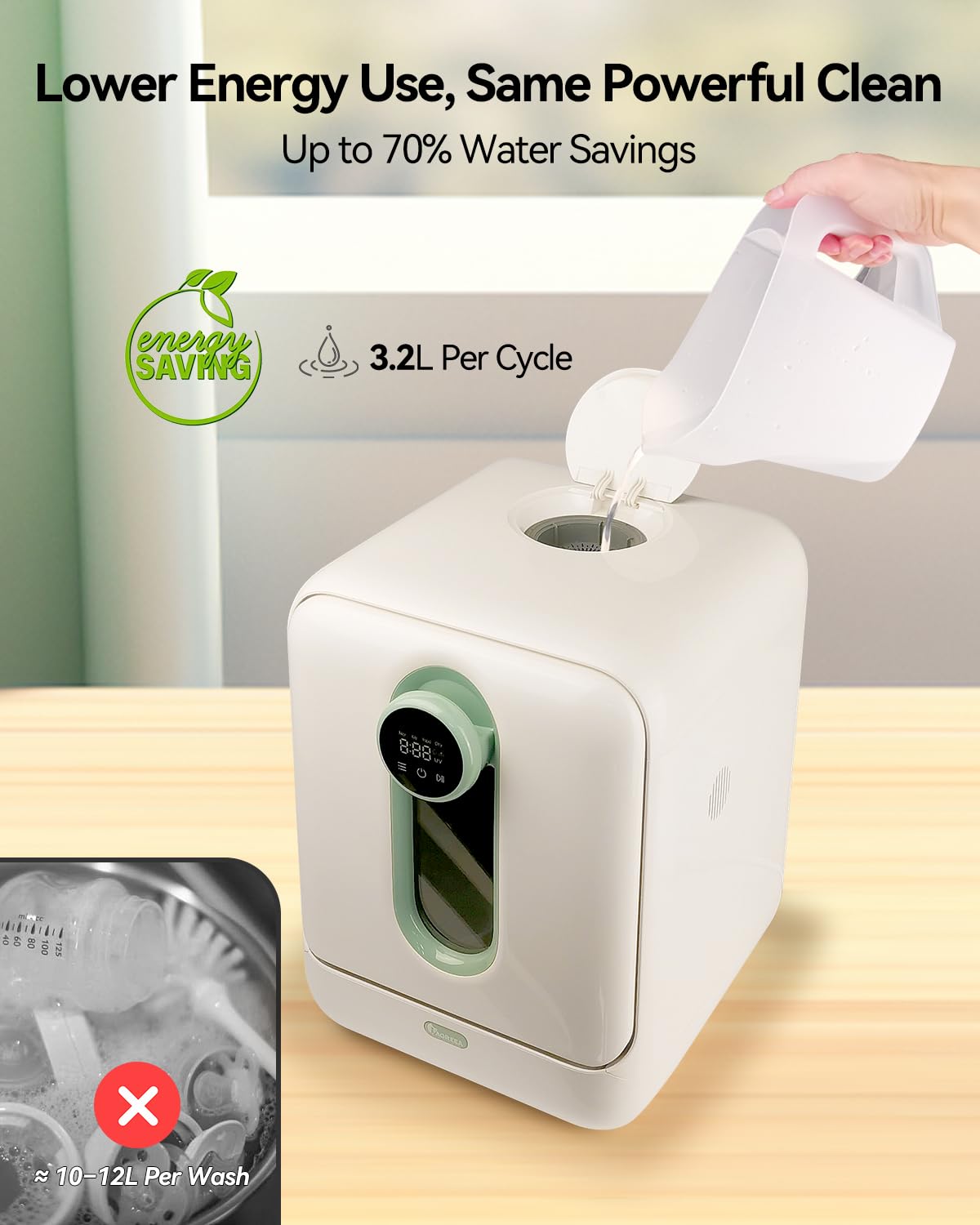 IAGREEA includes 60 exclusive cleaning sheets for extended hygiene