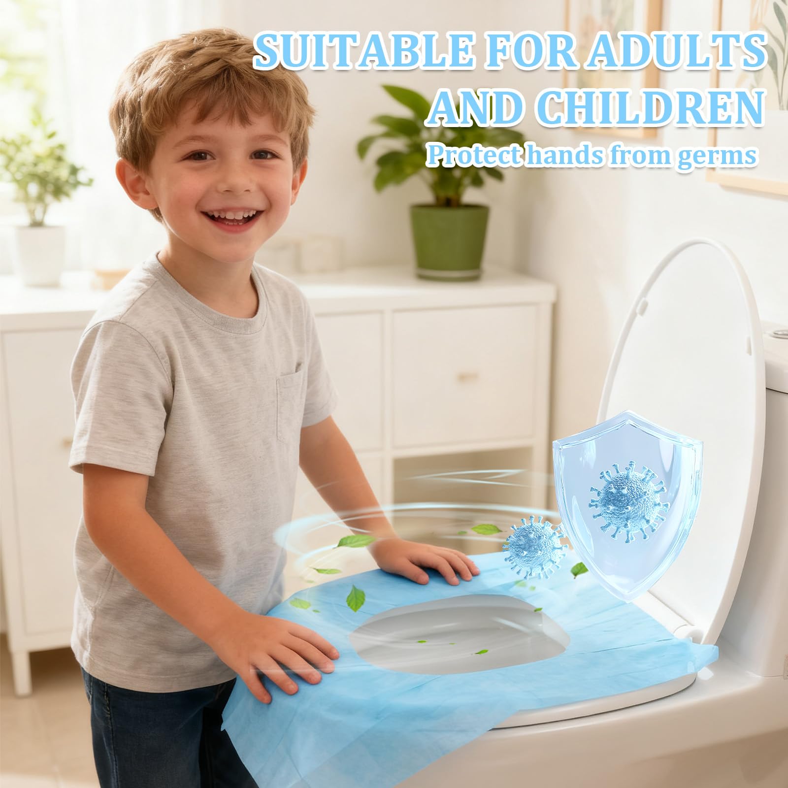 IANFAN suitable for public restrooms and family outings, reduces touch.
