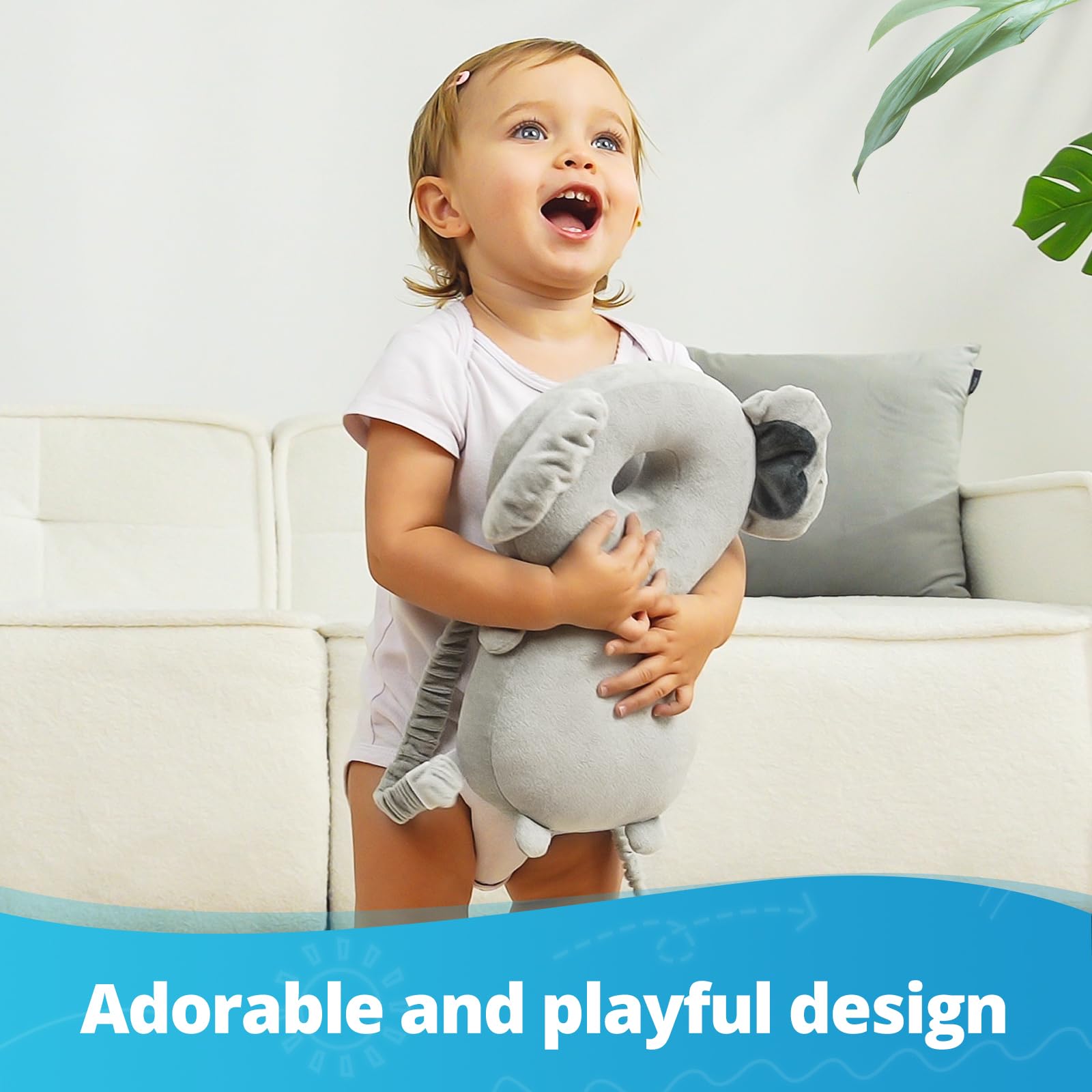 Ianul Koala durable outer shell resists wear and is easy to clean.